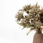 Aroma Blossoms Λουλουδι Τεχνητο 57cm Foam Καφε Πρασινο Pvc - Image 2