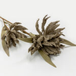 Aroma Blossoms Λουλουδι Τεχνητο 57cm Foam Καφε Πρασινο Pvc - Image 3