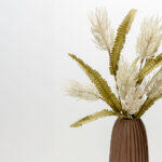 Aroma Delights Λουλουδι Τεχνητο 83cm Foam Κρεμ Πρασινο Pvc - Image 2