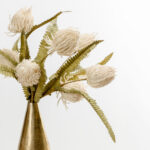 Aroma Delights Λουλουδι Τεχνητο 70cm Foam Κρεμ Πρασινο Pvc - Image 2