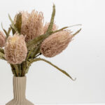 Aroma Bliss Λουλουδι Τεχνητο 64cm Foam Ροζ Πρασινο Pvc - Image 2