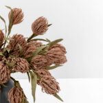 Aroma Bliss Λουλουδι Τεχνητο 65cm Foam Ροζ Πρασινο Pvc - Image 3
