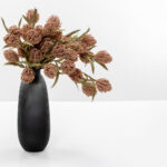 Aroma Bliss Λουλουδι Τεχνητο 65cm Foam Ροζ Πρασινο Pvc - Image 4