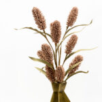 Aroma Bliss Λουλουδι Τεχνητο 63cm Foam Ροζ Πρασινο Pvc - Image 2