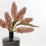 Aroma Bliss Λουλουδι Τεχνητο 33cm Foam Ροζ Πρασινο Pvc - Image 2
