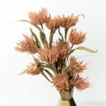 Aroma Bliss Λουλουδι Τεχνητο 66cm Foam Ροζ Πρασινο Pvc - Image 2