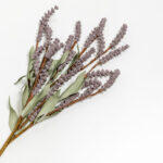 Aroma Charm Λουλουδι Τεχνητο 70cm Foam Μωβ Πρασινο Pvc - Image 3