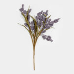 Aroma Charm Λουλουδι Τεχνητο 55cm Foam Μωβ Πρασινο Pvc