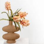 Petal Paradise Λουλουδι Τεχνητο 73cm Foam Ροζ Πρασινο - Image 2