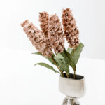 Nature Elegance Λουλουδι Τεχνητο 67cm Foam Ροζ Πρασινο - Image 2