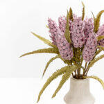 Spring Splendor Λουλουδι Τεχνητο 75cm Foam Μωβ Πρασινο Pvc - Image 2