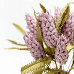 Spring Splendor Λουλουδι Τεχνητο 75cm Foam Μωβ Πρασινο Pvc - Image 3