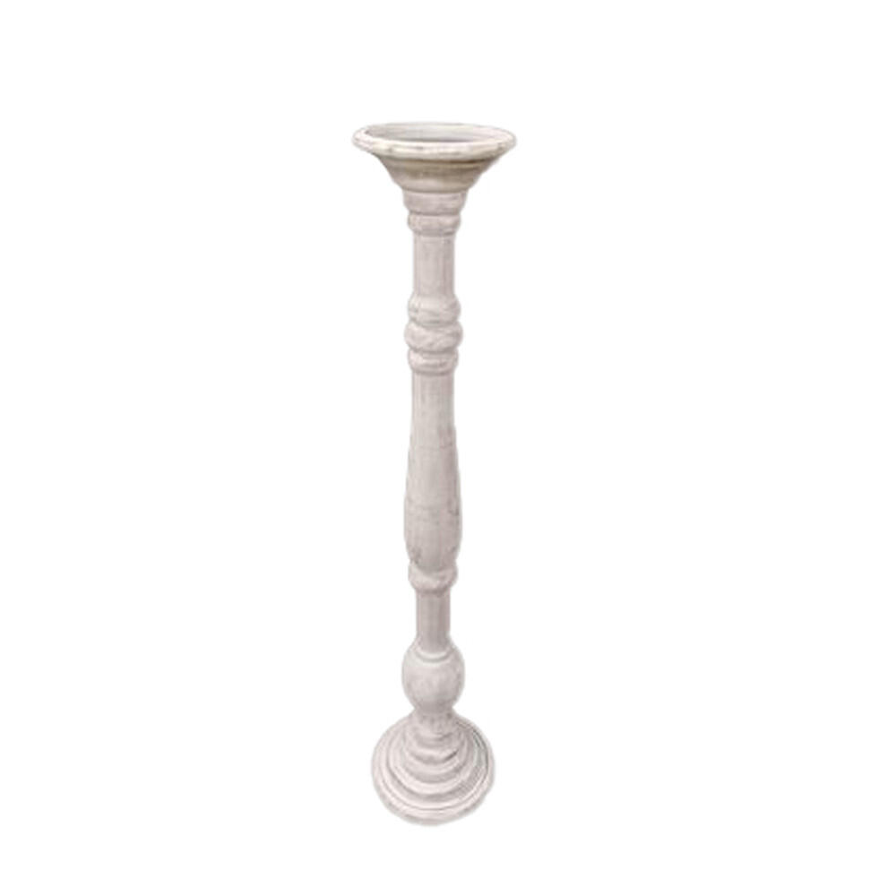 032020-vwcwf-first-_1 Sikinos Κηροπηγιο 20x20x99cm MDF White Washed - Image 1