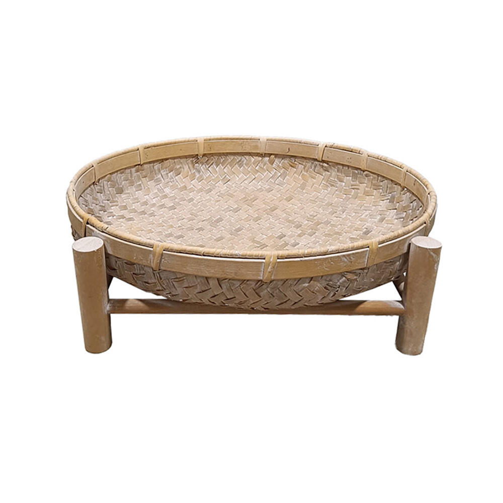 032026-qjGhI-first-_1 Ithaki Δισκος Με Βαση 45x45x13cm Ξυλο Ελατου White Washed - Image 1