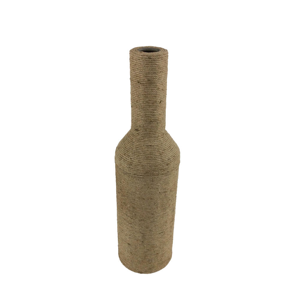 032064-4yHGV-first-_1 Rope Βαζο 20x20x72cm Σχοινι Φυσικο Plywood - Image 1