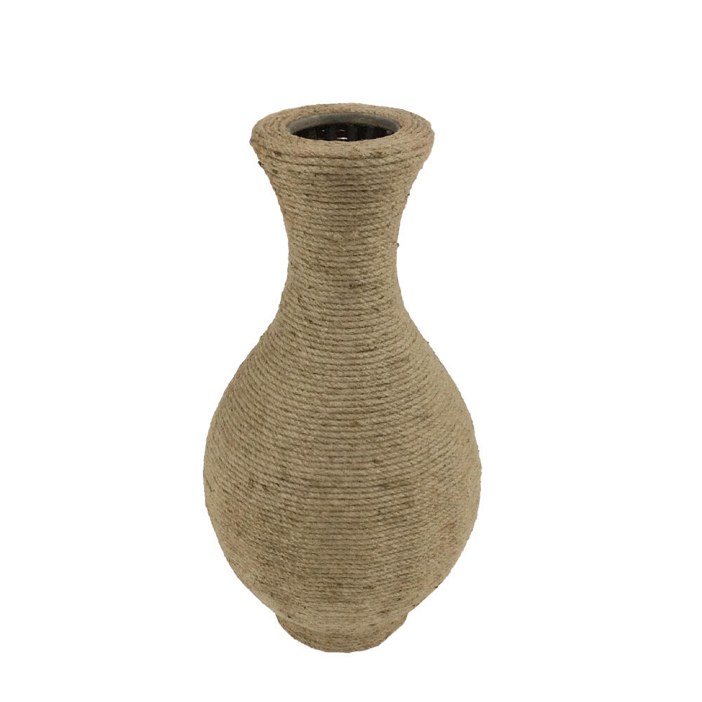 032067-4syH7-first-_1 Rope Βαζο 25x25x48cm Σχοινι Φυσικο Plywood - Image 1