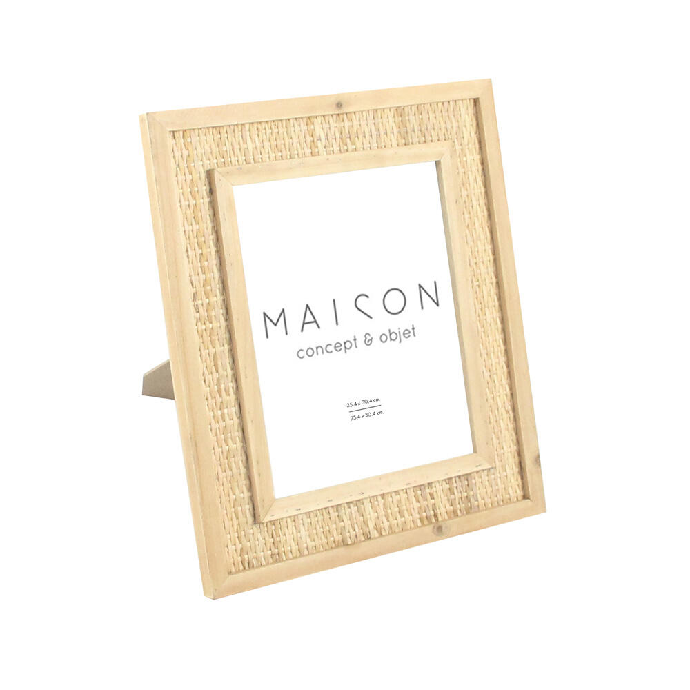 032083-ew5cM-first-_1 Kamira L Κορνιζα 32x2x37cm Rattan Φυσικο Γυαλι - Image 1