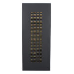 Escape Πινακας Διακοσμησης 50x120x4cm Μεταλλο Μαυρο Χρυσο MDF