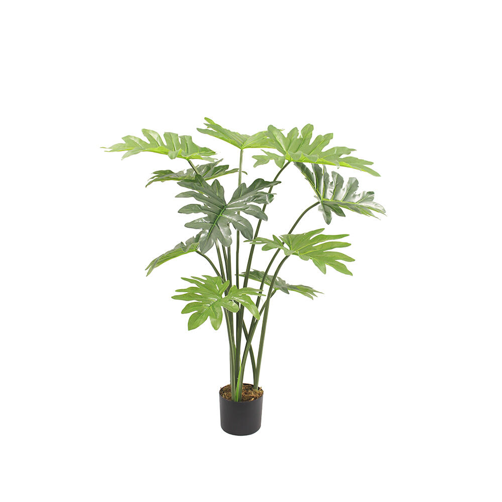032210-P1Xim-first-_1 Philodendron Δεντρο Τεχνητο Σε Γλαστρα 130cm Peva Πρασινο - Image 1