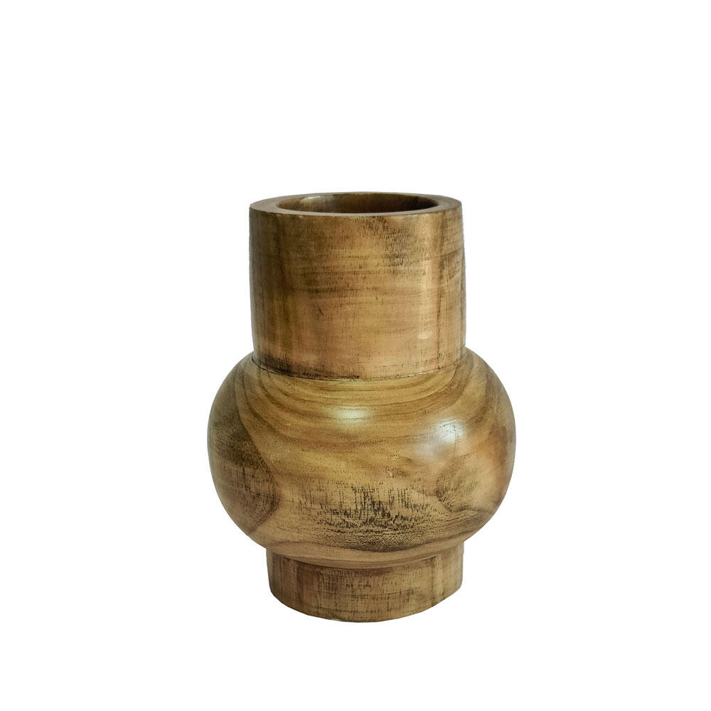 032242-kBmIx-first-_1 Cedar Βαζο 21x21x27cm Ξυλο Καφε - Image 1