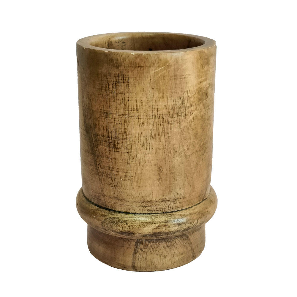 032244-C3keG-first-_1 Cedar Βαζο 21x21x29cm Ξυλο Καφε - Image 1
