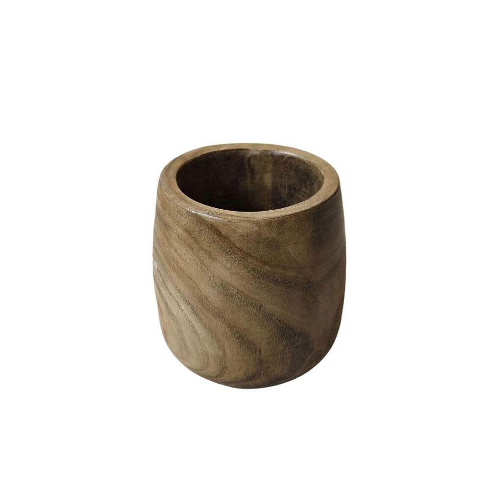 032246-jgV1R-first-_1 Cedar Βαζο 24x24x24cm Ξυλο Καφε - Image 1