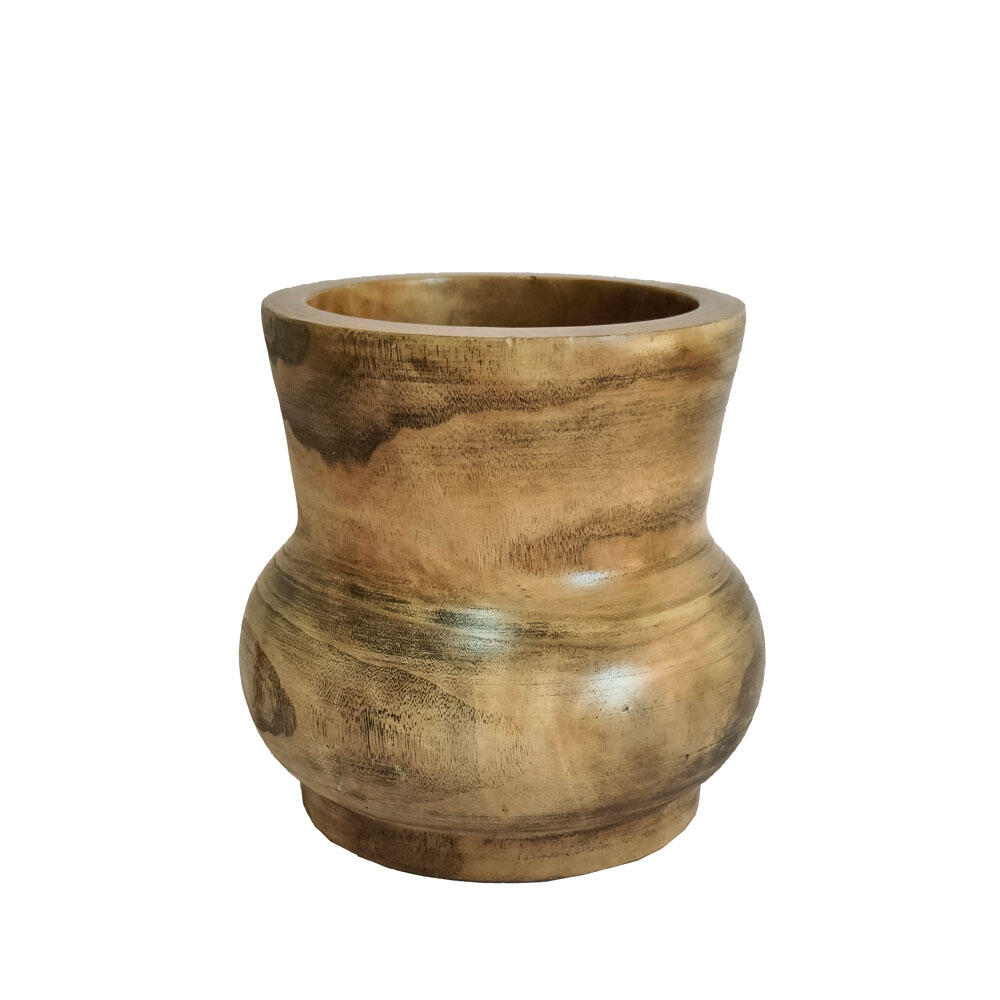 032257-4idWT-first-_1 Cedar Βαζο 26x26x25cm Ξυλο Καφε - Image 1