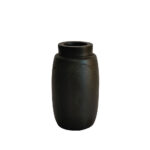 Nubia Βαζο 13x13x22cm Ξυλο Μαυρο