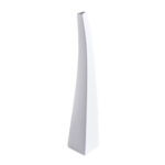 Irida Βαζο 11x10x50cm Κεραμικο Λευκο
