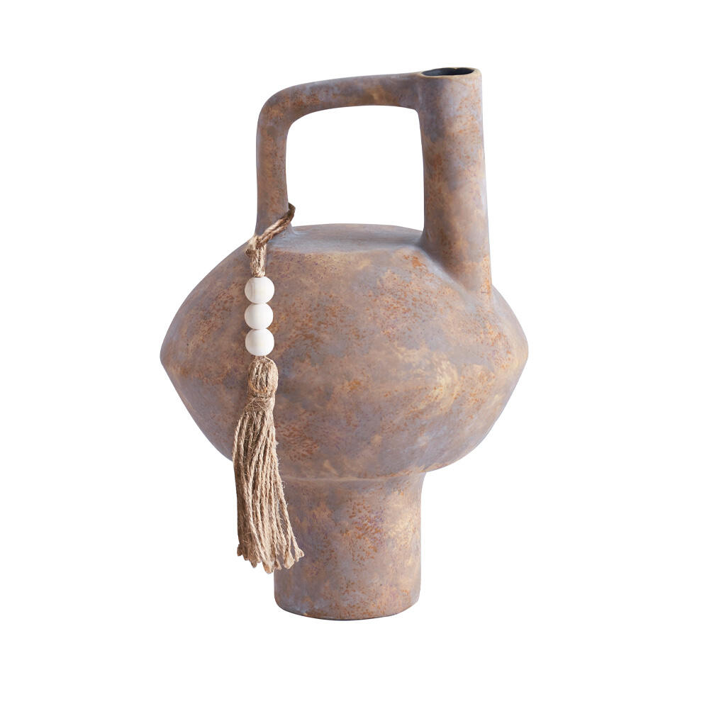 032301-yw6Bl-first-_1 Fendra Βαζο 23x23x35cm Κεραμικο Terracotta Γκρι - Image 1