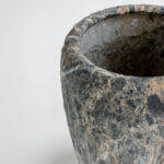Gasher Γλαστρα Σετ 3τμχ 42x42x35cm Κεραμικο Ανθρακι Μπεζ - Image 4