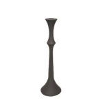 Finton Κηροπηγιο 11x11x38cm Αλουμινιο Mud
