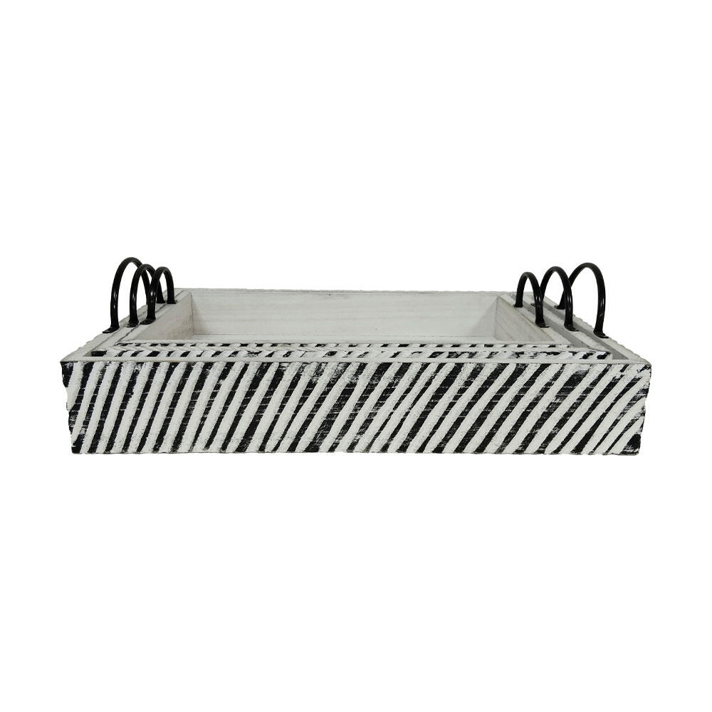 032600-hwGWw-first-_1 Ronan Δισκος Set 3τμχ 60x40x10cm Ξυλο Καφε Μπεζ - Image 1