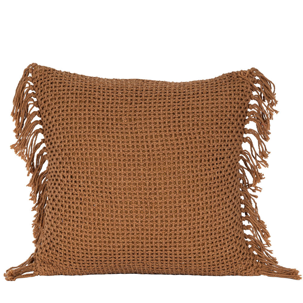 032798-QQUgw-first-_1 Arnav Διακοσμητικο Μαξιλαρι 45x45cm Υφασμα Caramel Polyester - Image 1