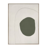 Void A Πινακας Διακοσμητικος Με Κορνιζα 80x120x4cm Καμβας Μπεζ Λαδι Ξυλο