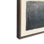 Square Πινακας Διακοσμητικος Με Κορνιζα 80x120x4cm Καμβας Μπεζ Μαυρο Καφε Ξυλο - Image 2