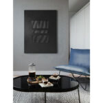 Blackstorm Πινακας Διακοσμητικος 75x100x3cm Καμβας Μαυρο Ξυλο - Image 2