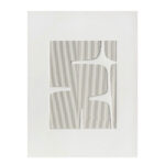 Whiteshadow Πινακας Διακοσμητικος 75x100x3.8cm Καμβας Λευκο Ξυλο