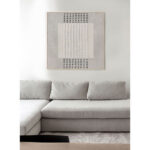 Framed Dream Πινακας Διακοσμητικος Με Κορνιζα 80x80x4cm Καμβας Γκρι Ανοιχτο Μπεζ Ξυλο - Image 2