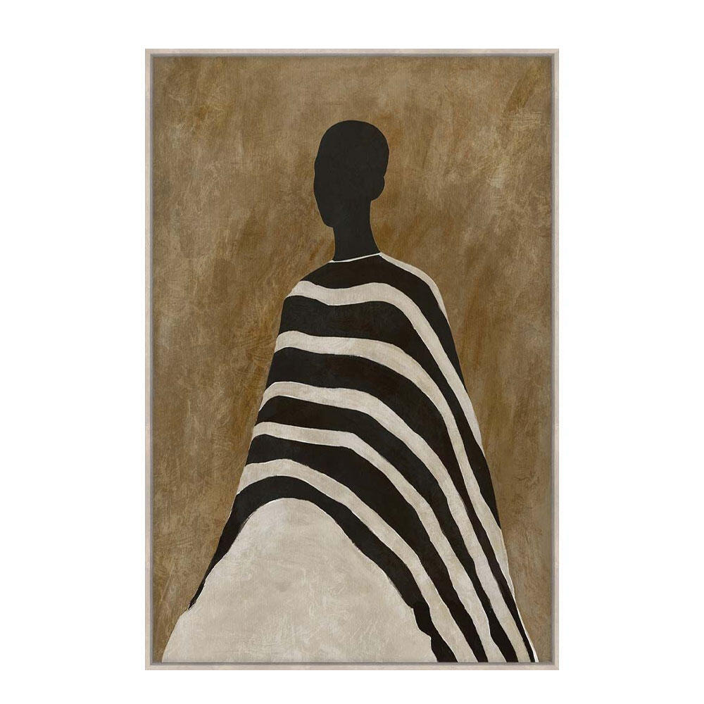 033075-Hjx1J-first-_1 Timeless Elegance B Πινακας Διακοσμητικος Με Κορνιζα 80x120x4cm Καμβας Καφε Μπεζ Ξυλο Μαυρο - Image 1
