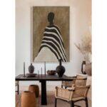 Timeless Elegance B Πινακας Διακοσμητικος Με Κορνιζα 80x120x4cm Καμβας Καφε Μπεζ Ξυλο Μαυρο - Image 2