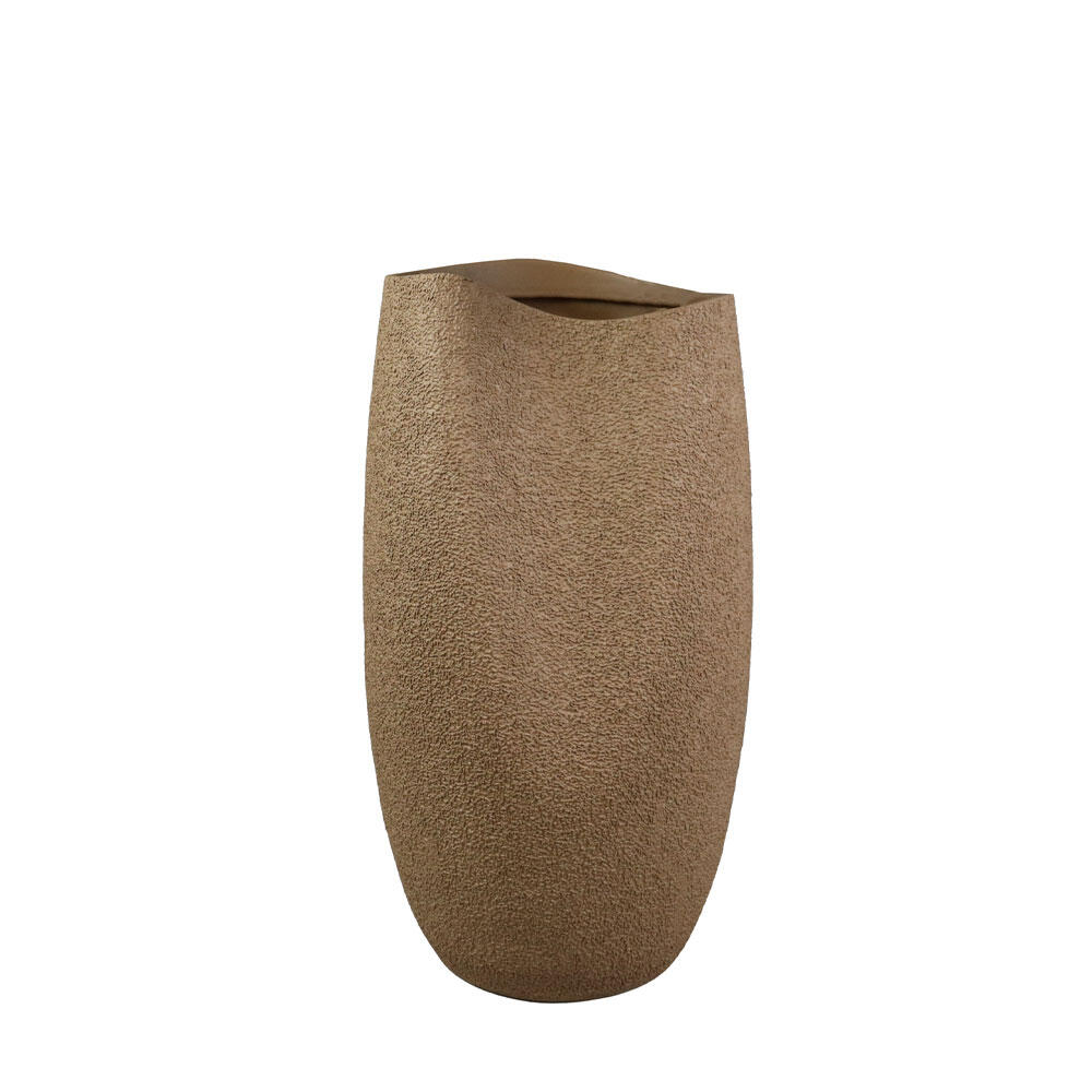 033274-dJCPM-first-_1 Aitherium.i Διακοσμητικο Βαζο 21x21x38cm Polyresin Terracotta - Image 1