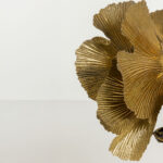 Blossom Φωτιστικο Επιτραπεζιο 41x41x65cm Μεταλλο Brown Gold Μαυρο - Image 5