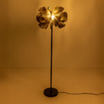 Blossom Φωτιστικο Επιδαπεδιο 49x49x149cm Μεταλλο Brown Gold Μαυρο - Image 3