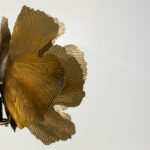 Blossom Φωτιστικο Επιδαπεδιο 49x49x149cm Μεταλλο Brown Gold Μαυρο - Image 6