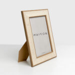 Organic Κορνιζα 18.1x1.4x23.18cm Polyresin Beige Καφε Γυαλι - Image 2