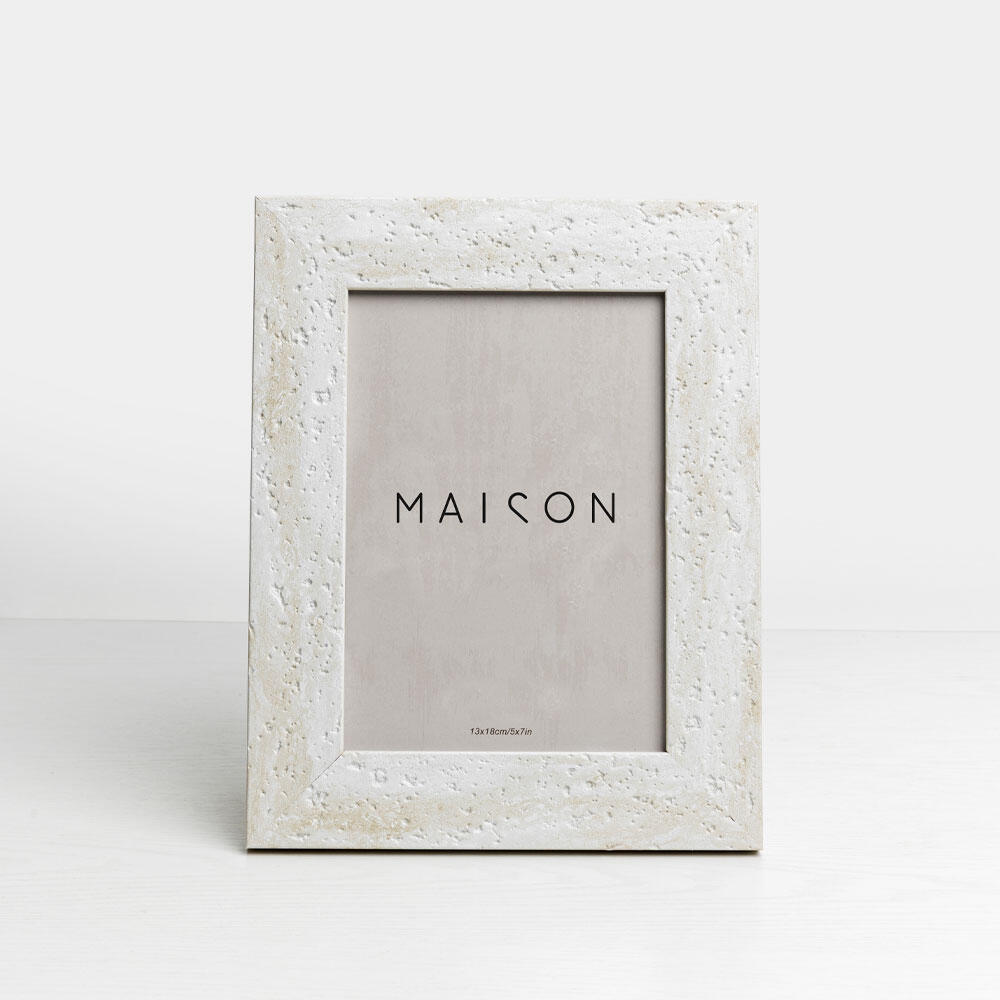 033327-7HCVW-first-_1 Lithos Κορνιζα 18.6x1.5x23.7cm Polyresin Λευκο Beige Γυαλι - Image 1