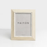 Artistic Κορνιζα 18.2x1.5x23.3cm Polyresin Beige Λευκο Γυαλι