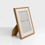 Legno Κορνιζα 18.2x1.5x23.3cm Polyresin Beige Καφε Γυαλι - Image 2