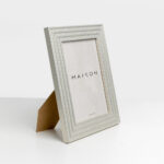 Linea 4 Κορνιζα 18x1x23cm Polyresin Σαμπανι Γυαλι - Image 2